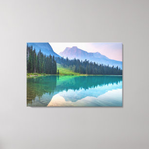 Mountains   Yoho National Park, British Columbia Canvas Print