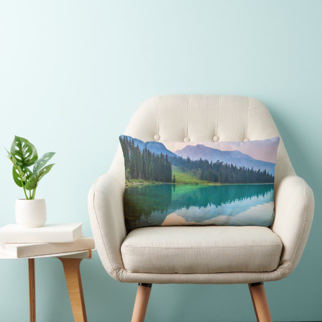Mountains | Yoho National Park, British Columbia Lumbar Cushion (Chair)
