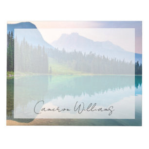 Mountains Yoho National Park, British Columbia Notepad