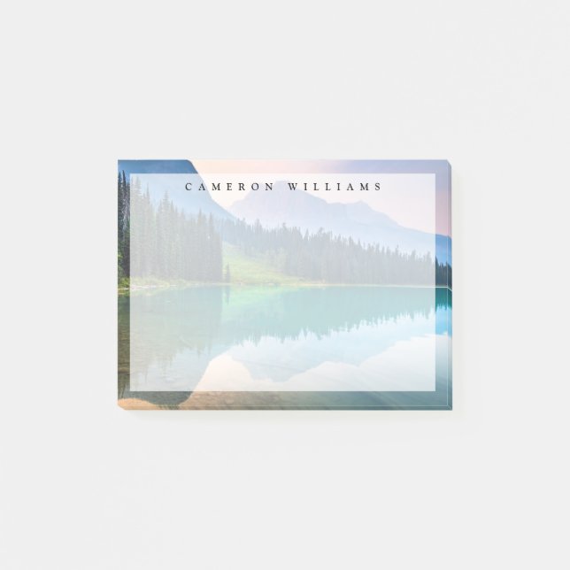 Mountains | Yoho National Park, British Columbia Post-it Notes (Front)