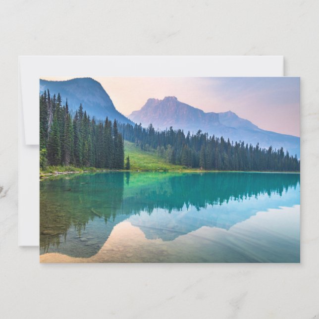 Mountains | Yoho National Park, British Columbia Thank You Card (Front)