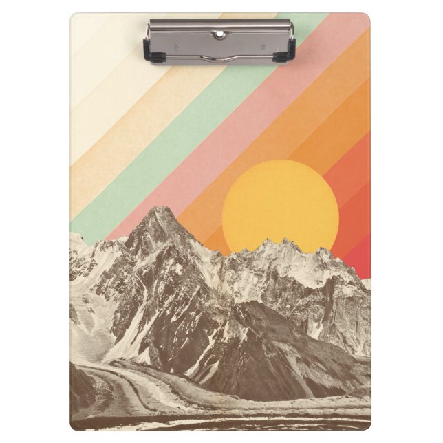Mountainscape 1 | Florent Bodart Clipboard (Front)