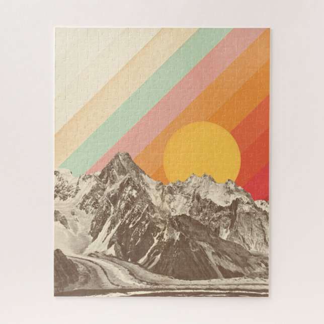 Mountainscape 1 | Florent Bodart Jigsaw Puzzle (Vertical)
