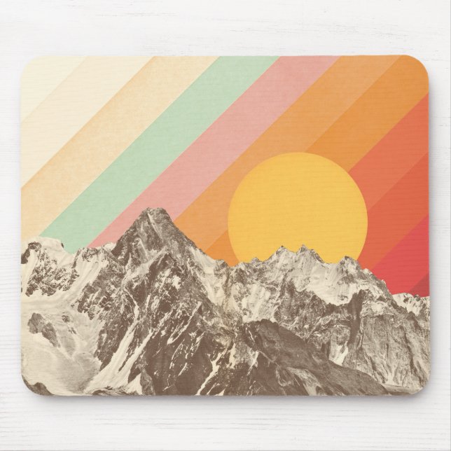 Mountainscape 1 | Florent Bodart Mouse Mat (Front)