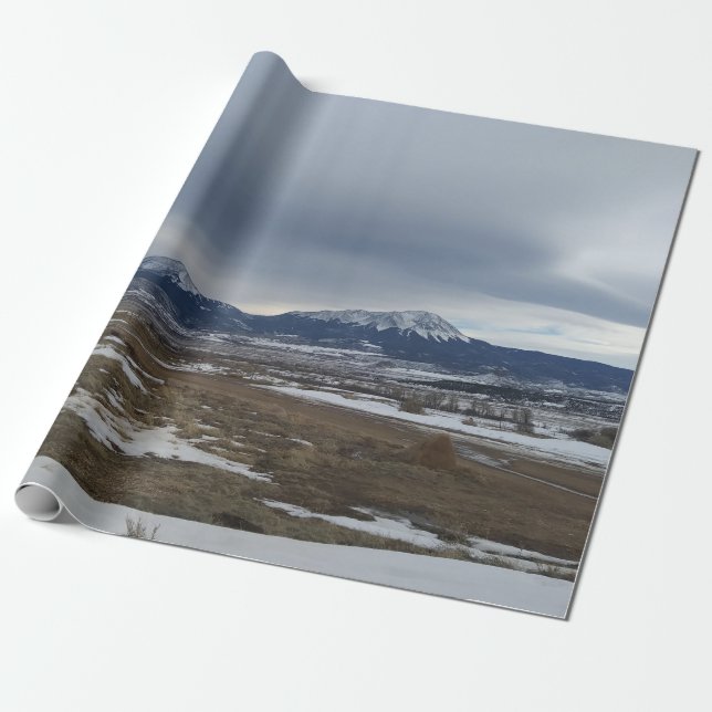 MountainScapes Wrapping Paper (Unrolled)