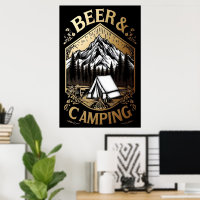 Mountainside Beer And Camping