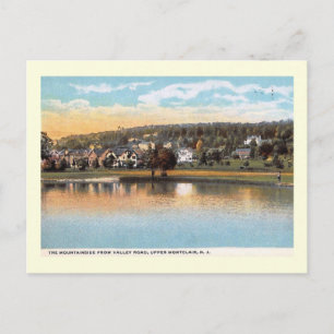 Mountainside from Valley Rd, Montclair, NJ Vintage Postcard