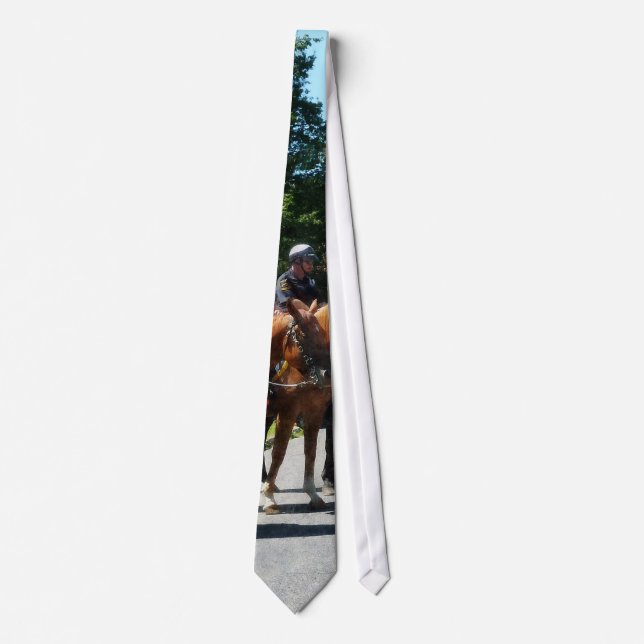 Mounted Police Profile Tie (Front)