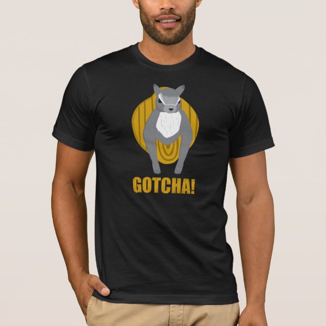 Mounted Squirrel T-Shirt (Front)