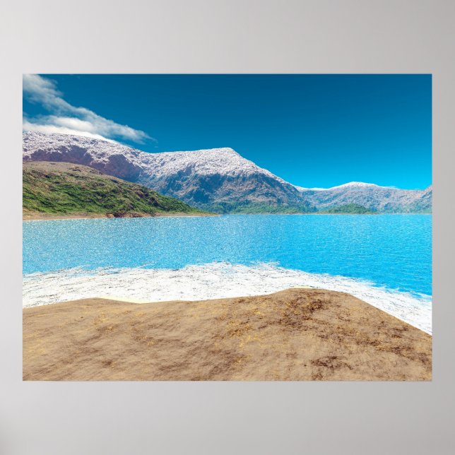 Mountian Real Estate Poster (Front)