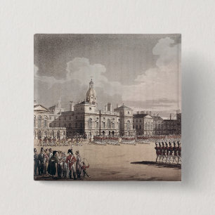 Mounting Guard at St. James's Park 15 Cm Square Badge
