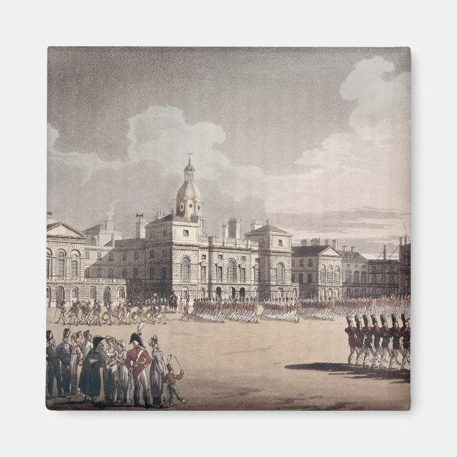 Mounting Guard at St. James's Park Magnet (Front)