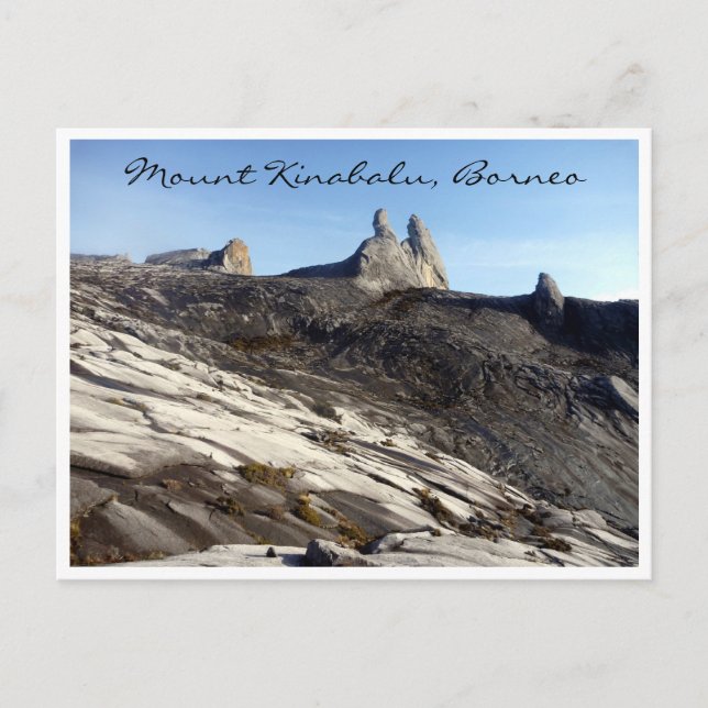 mountt kinabalu borneo postcard (Front)