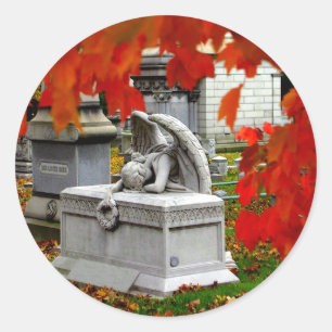 Mourning Angel Sticker