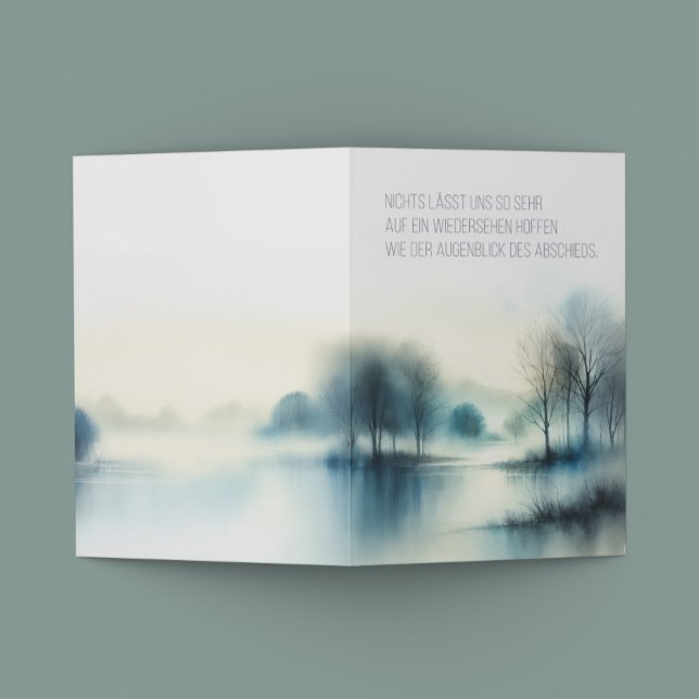 mourning card "moment of farewell" (Creator Uploaded)