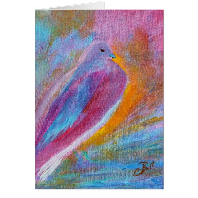 "Mourning Dove" Art Card (Front)