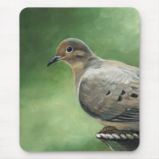 Mourning Dove Art Mouse Pad (Front)