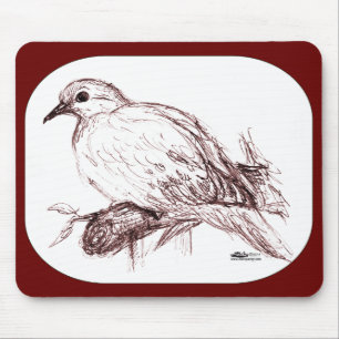 Mourning Dove Baby Mouse Mat