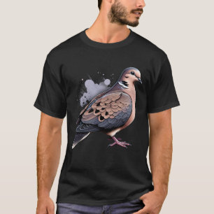 Mourning Dove Bird Lover Watcher Birding T-Shirt