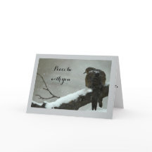 Mourning Dove Christmas Card