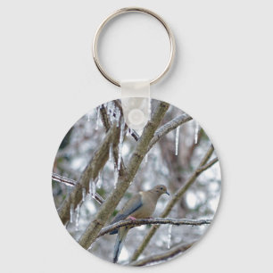 Mourning Dove Key Ring