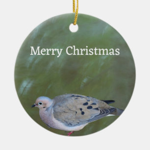 Mourning Dove Photo Ornament