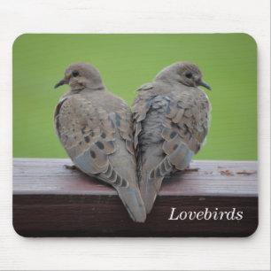 Mourning Doves Mouse Mat