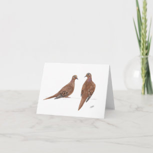 Mourning Doves Note Card