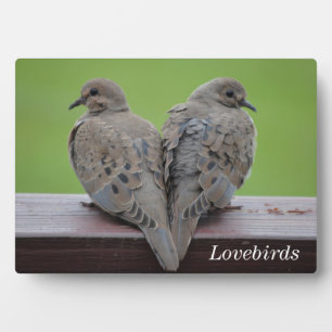 Mourning Doves Plaque