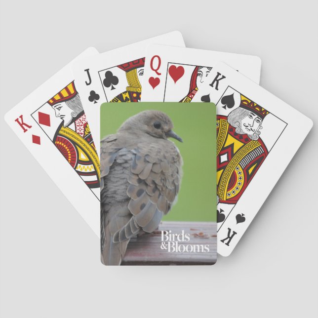 Mourning Doves Playing Cards (Back)