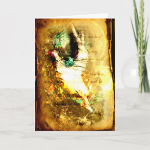 Mourning into Dancing Card