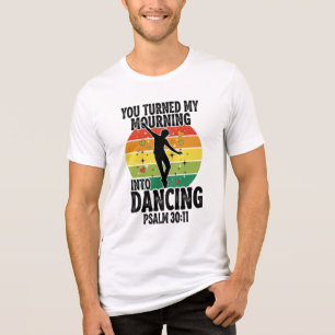 Mourning into dancing design Tri-Blend shirt