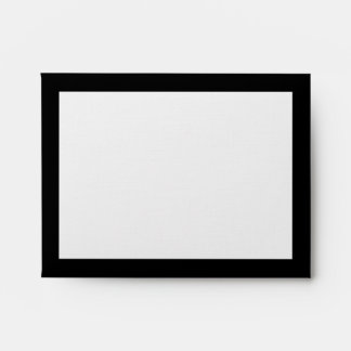 Mourning Stationery envelope