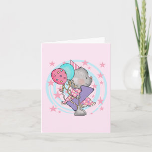 Mouse 1st Birthday T-shirts and Gifts Card