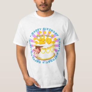 mouse 29 Year Old  Birthday  t-shirt 