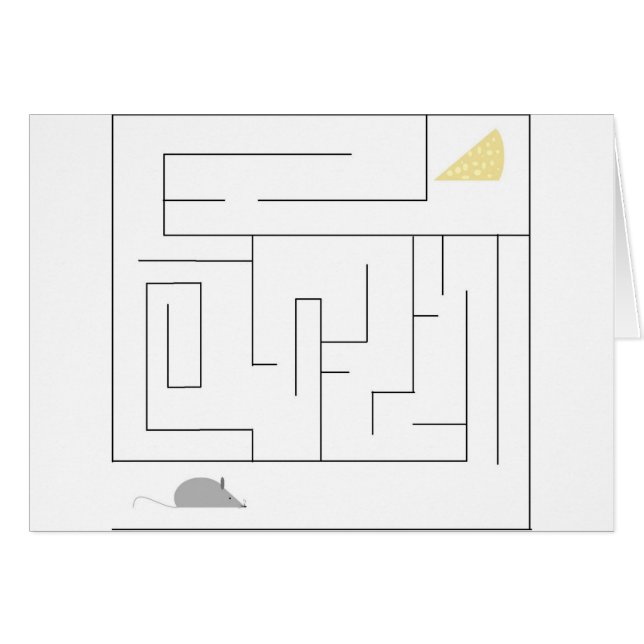 Mouse and Cheese Maze (Front Horizontal)
