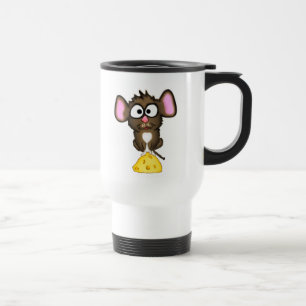 Mouse and Cheese Travel Mug