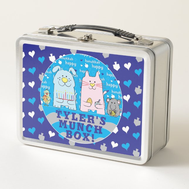 Mouse and Friends Metal Lunch Box (Front)