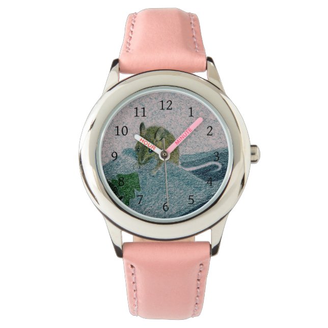 Mouse and Slipper Watch (Front)