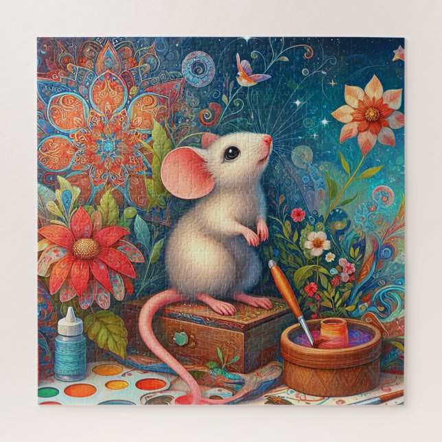 Mouse Art Puzzle (Vertical)