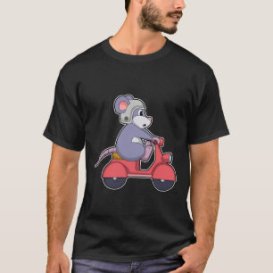 Mouse as Biker with Scooter.PNG T-Shirt