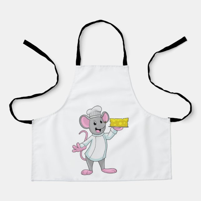 Mouse as Cook with Cheese Apron (Front)