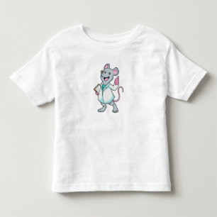 Mouse as Doctor with Doctor's coat Toddler T-Shirt