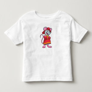 Mouse as Firefighter with Helmet Toddler T-Shirt