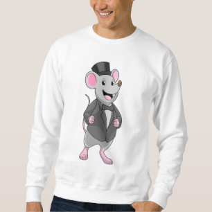 Mouse as Groom with Ribbon Sweatshirt