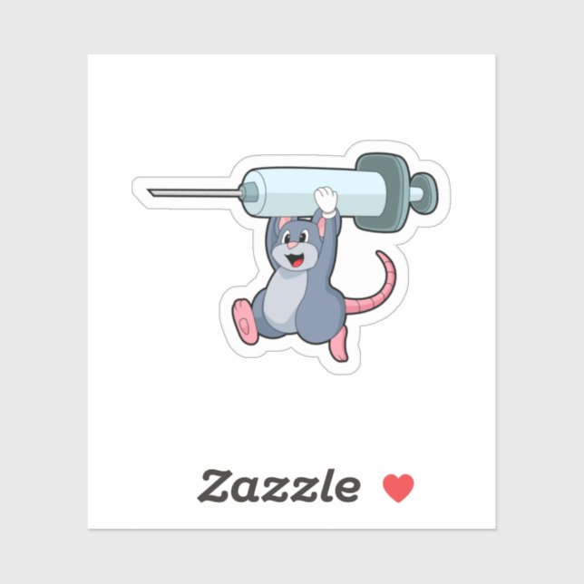 Mouse as Nurse with Syringe.PNG (Sheet)