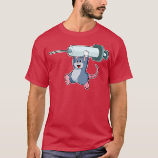 Mouse as Nurse with Syringe T-Shirt