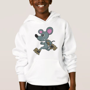 Mouse as Runner with Backpack