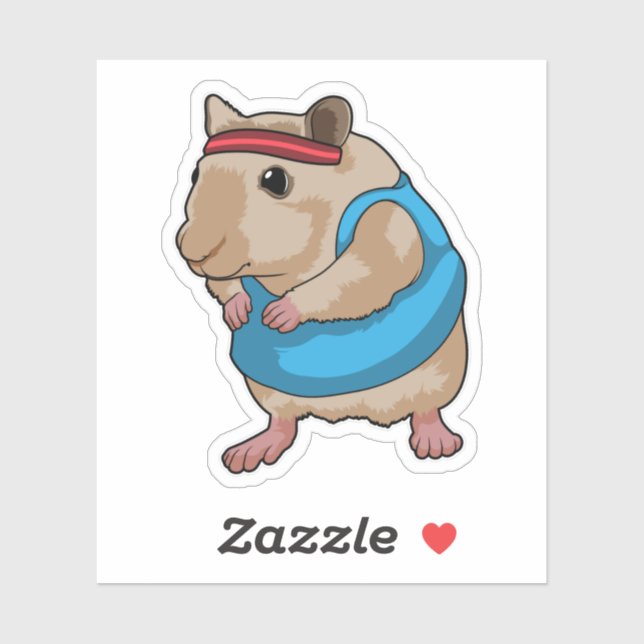 Mouse as Runner with Headband (Sheet)