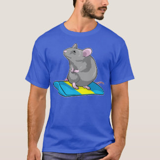 Mouse as Snowboarder with Snowboard 3 T-Shirt